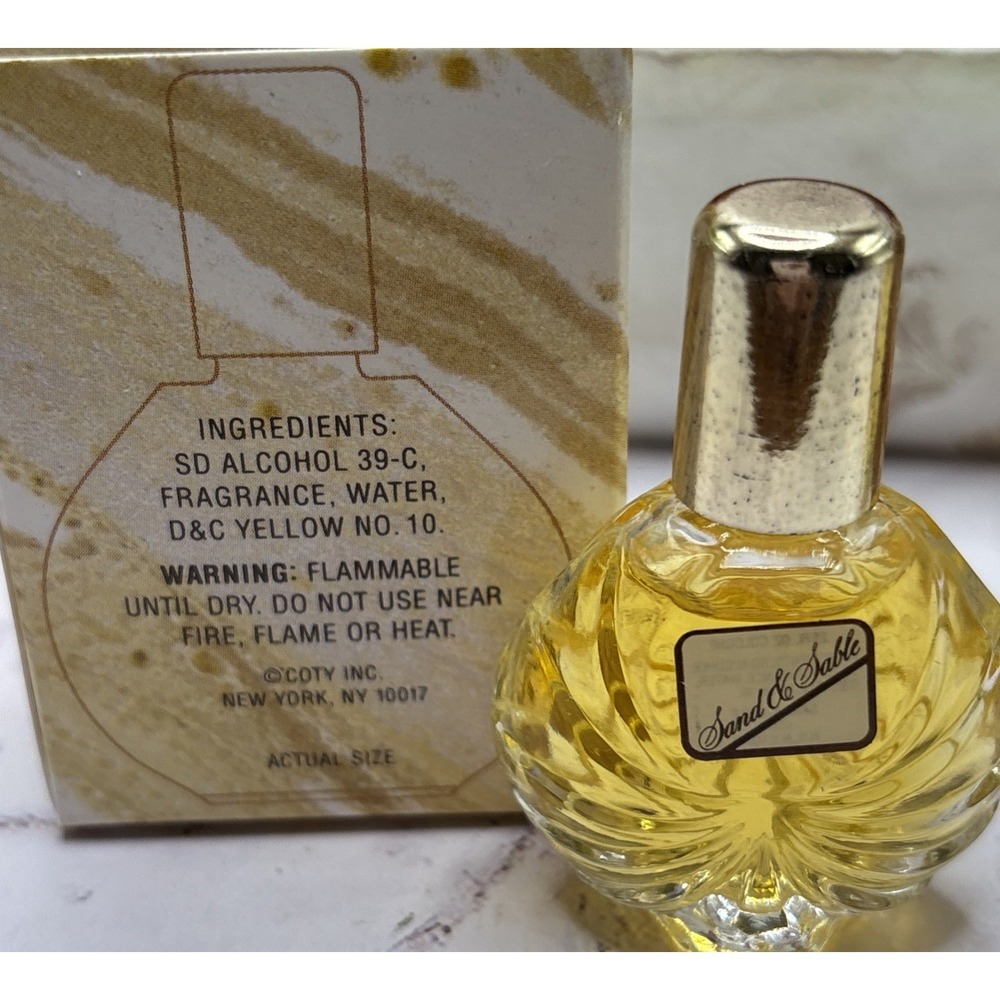 VINTAGE COTY PERFUME COLLECTION GIFT SET LADY STETSON SAND & SABLE L'EFFLEUR NEW - Picture 4 of 7